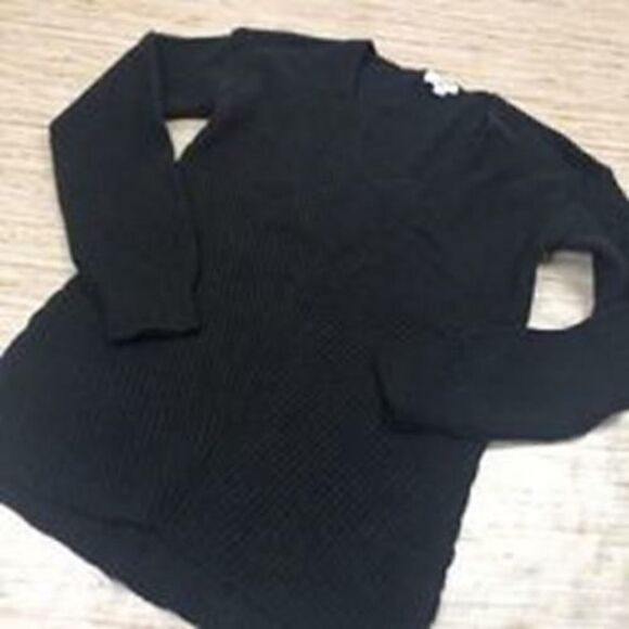 L-8 BP by Nordstrom v-neck Sweater BLACK XXS nwot - Picture 1 of 1